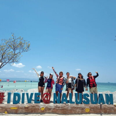 3 Islands Hopping at Gilutungan, Caohagan, Nalusuan + Lunch - Caohagan Island: Guided Beach Time on White Sand