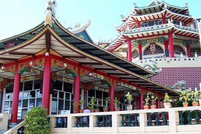 Cebu Group Tour: Best Cebu City Tour - Taoist Temple on Beverly Hills: skyline views and cultural contrast