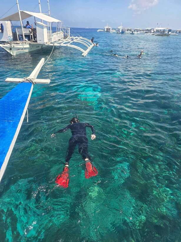 Cebu Island Hopping with Lunch - Nalusuan Island: lunch you can actually enjoy plus swim time