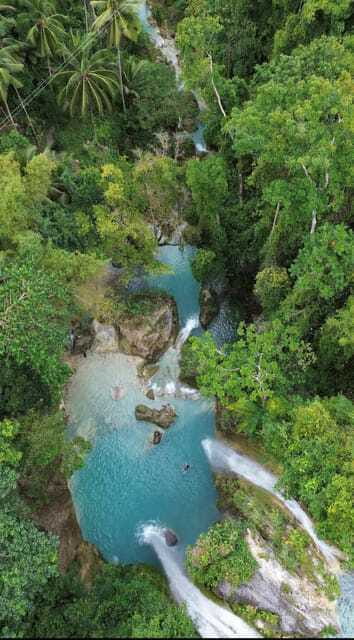 Cebu Oslob Whaleshark, Moalboal Sardines Run&Inambakan Falls - Inambakan Falls: a 30-minute guided break that resets the day