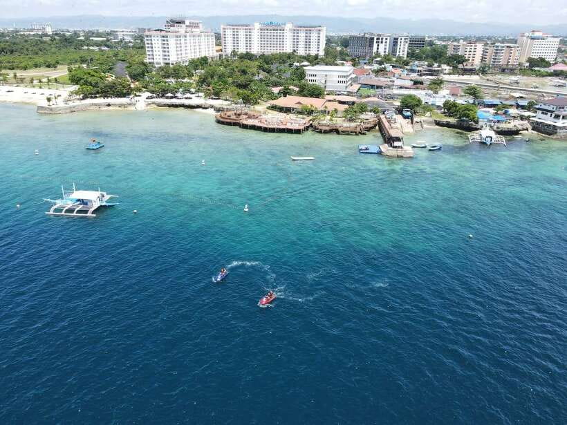 Cebu: Snorkeling + 3 Water Activity Tour - Scuba session from shore: photos, timing, and real restrictions