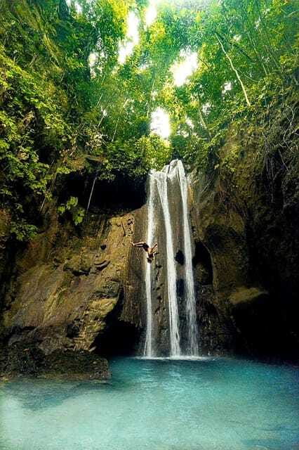 Cebu South Falls: Mantayupan, Kawasan, Inambakan & Aguinid - Aguinid Falls in Samboan: limestone cascades, wading, and real action
