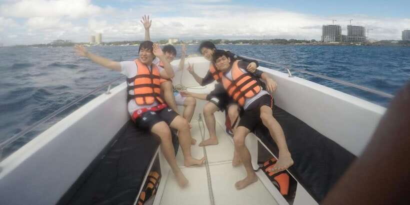 From Cebu: Mactan Island 3 Watersport Activities Tour - Banana boat: the family-friendly chaos (with limits)
