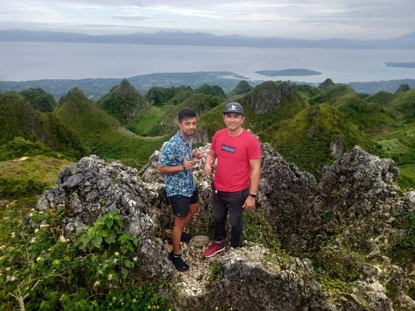 From Cebu: Osmeña Peak and Kandungaw Peak Hiking Trail - Kandungaw Peak trail: steep climbs and Tañon Strait views